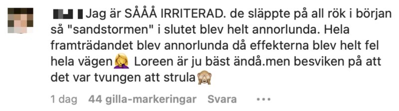 Melodifestivalen får kritik Melodifestivalen får kritik